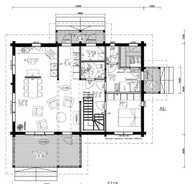 Kultainen Kaava Cottages Padasjoki Pokoj fotografie